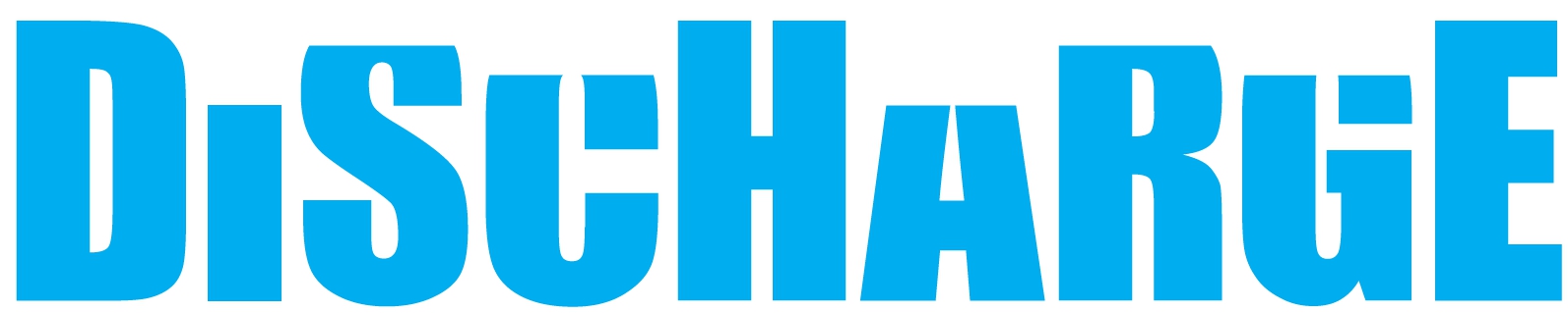 Discharge logo